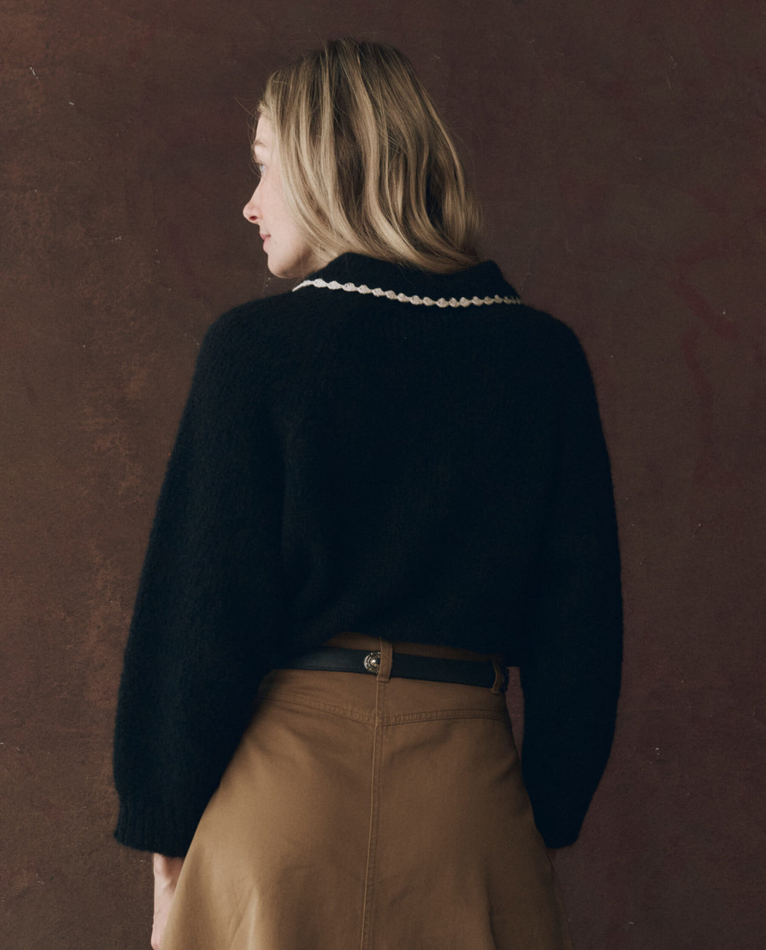 The Great Crochet Collar Pullover