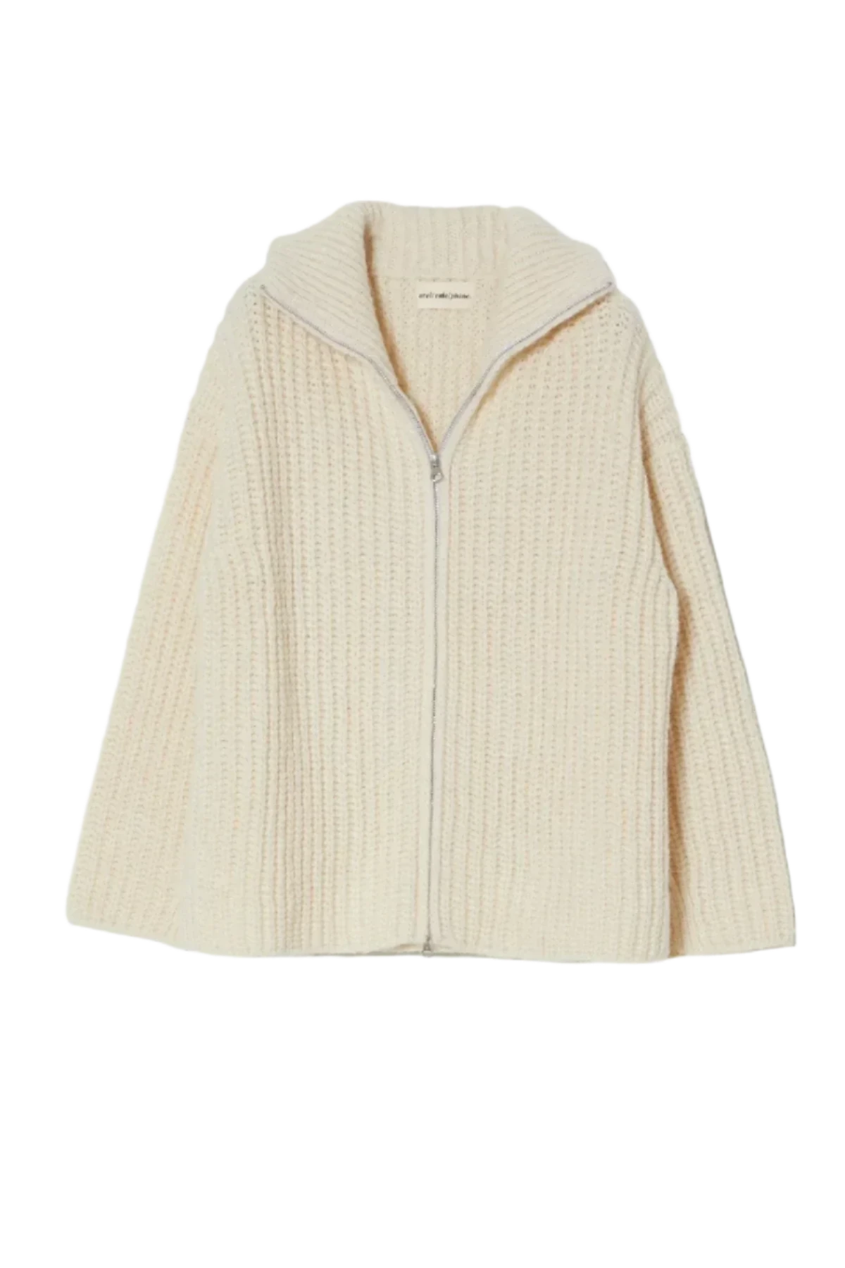 Atelier Delphine Alpaca Rib Cardigan