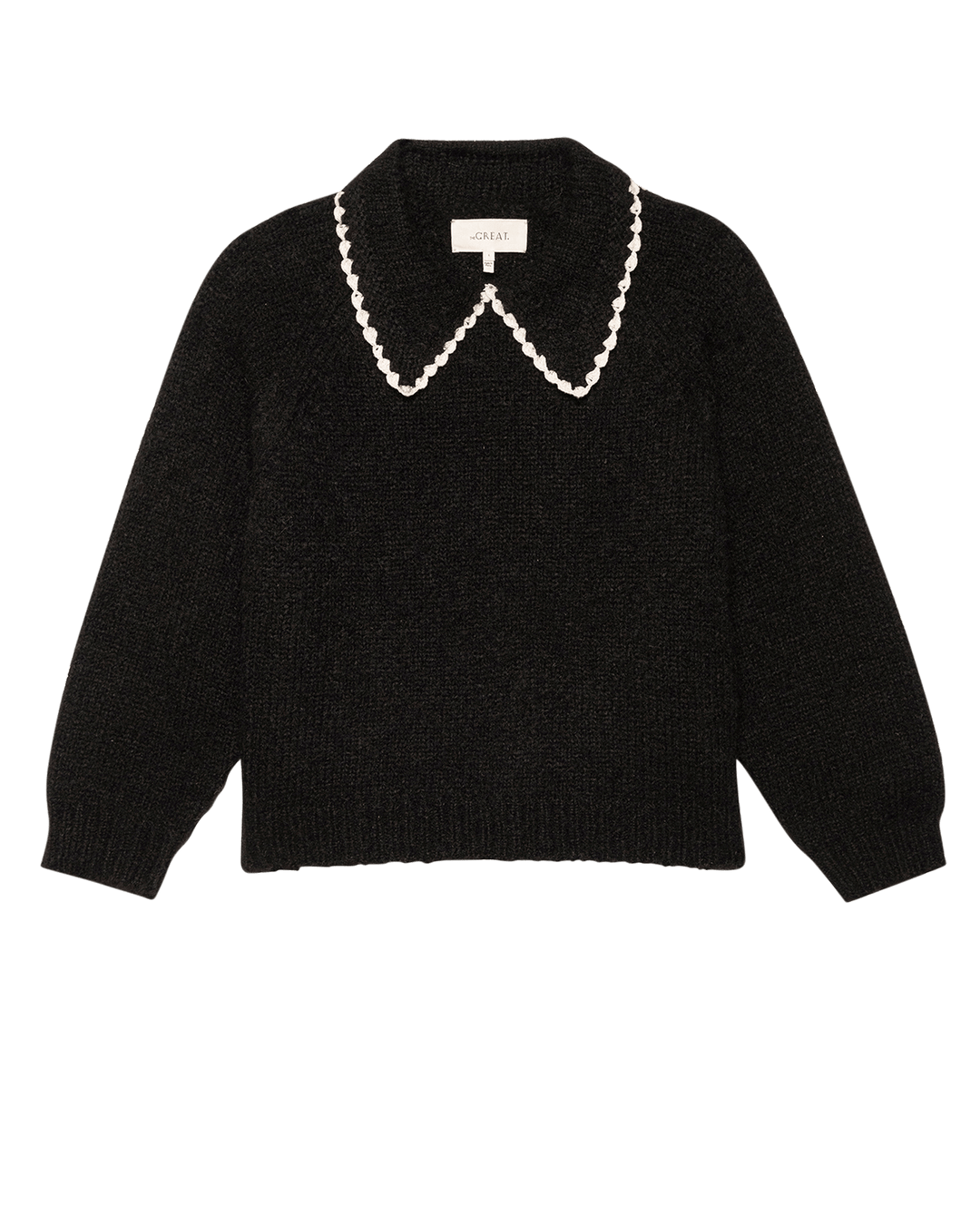 The Great Crochet Collar Pullover