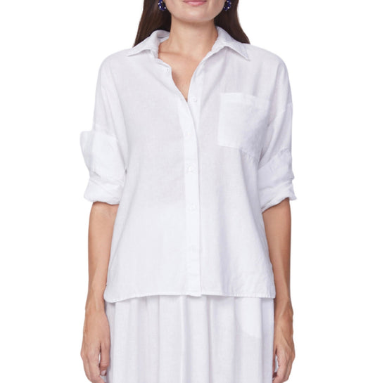 Stateside Oversized Linen Shirt