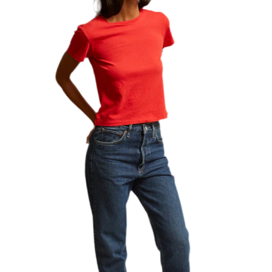 Perfectwhitetee Lisa Cotton Crew