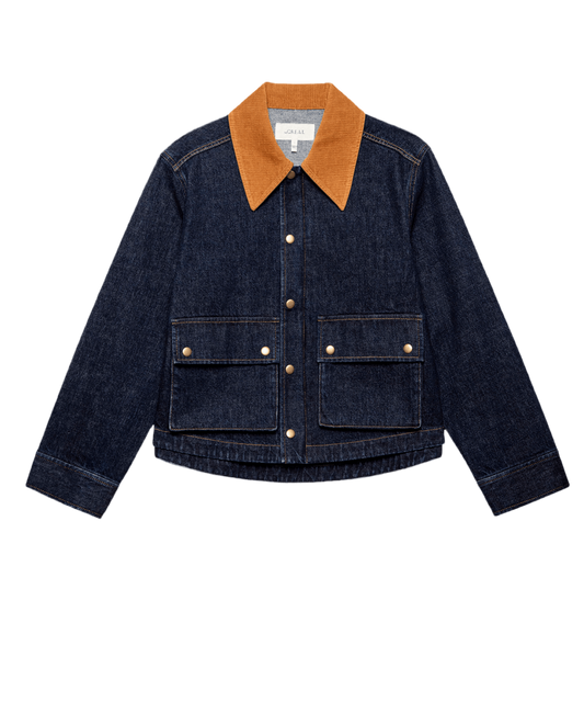 The Great Denim Swingy Jacket