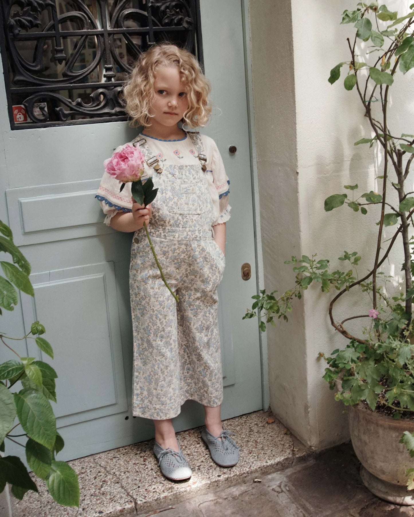 Emile & Ida Flower Blouse