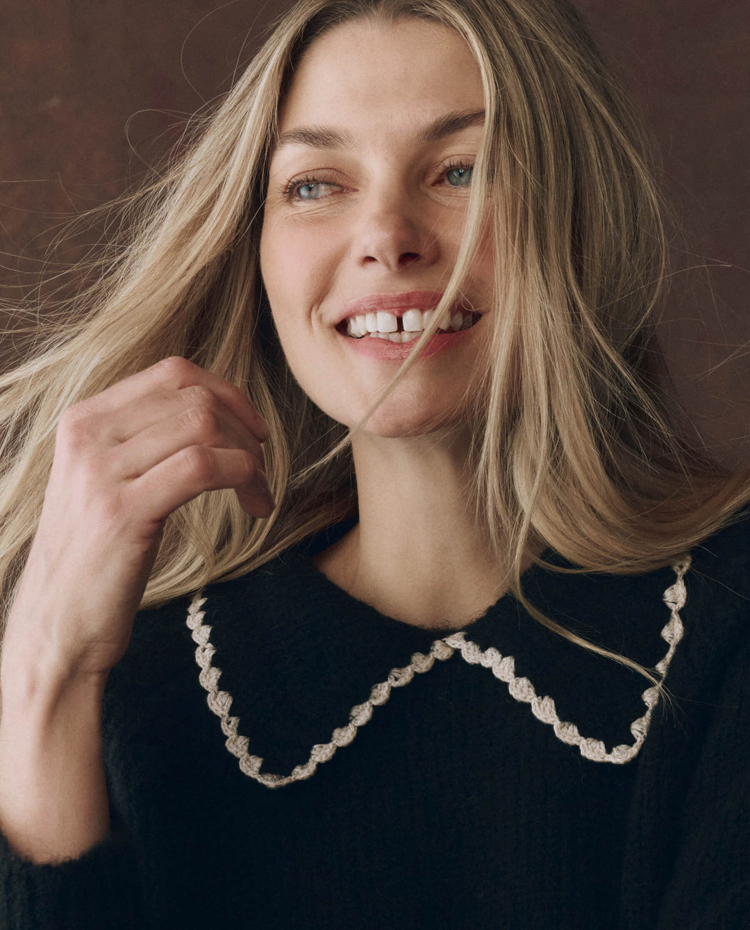 The Great Crochet Collar Pullover