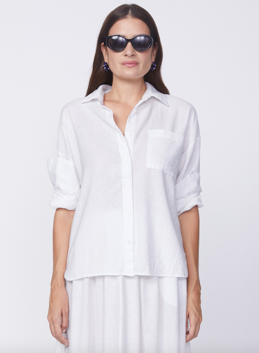 Stateside Oversized Linen Shirt