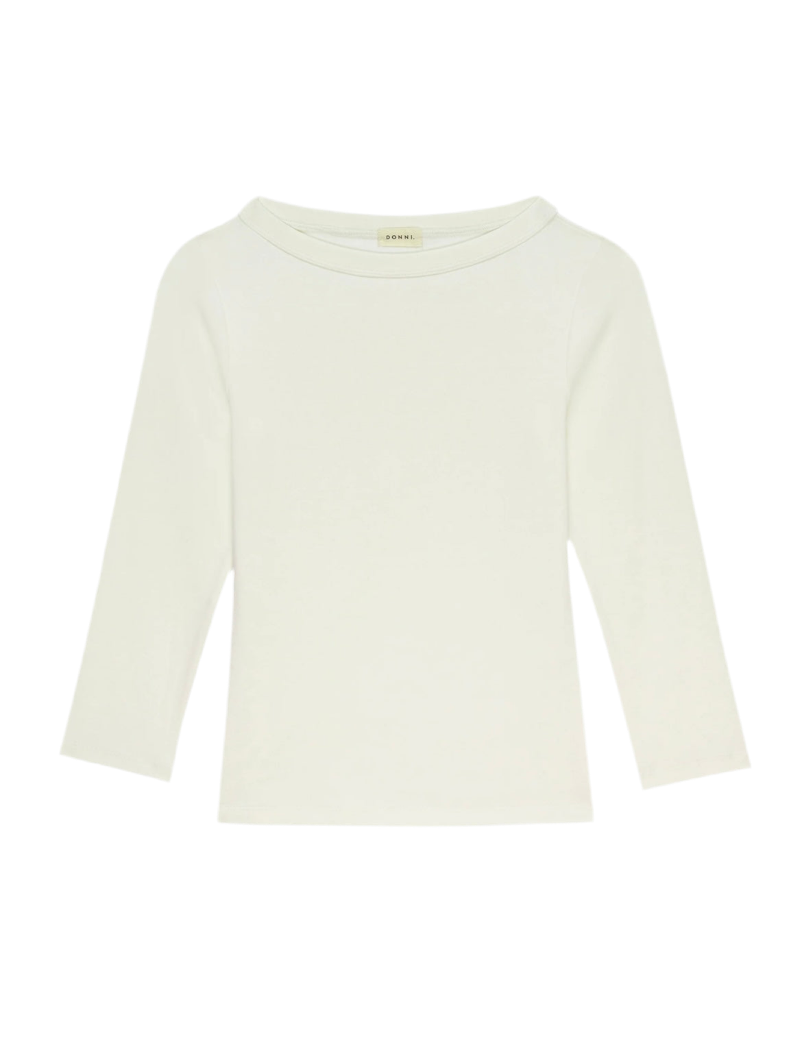 Donni Baby Rib Boat Neck