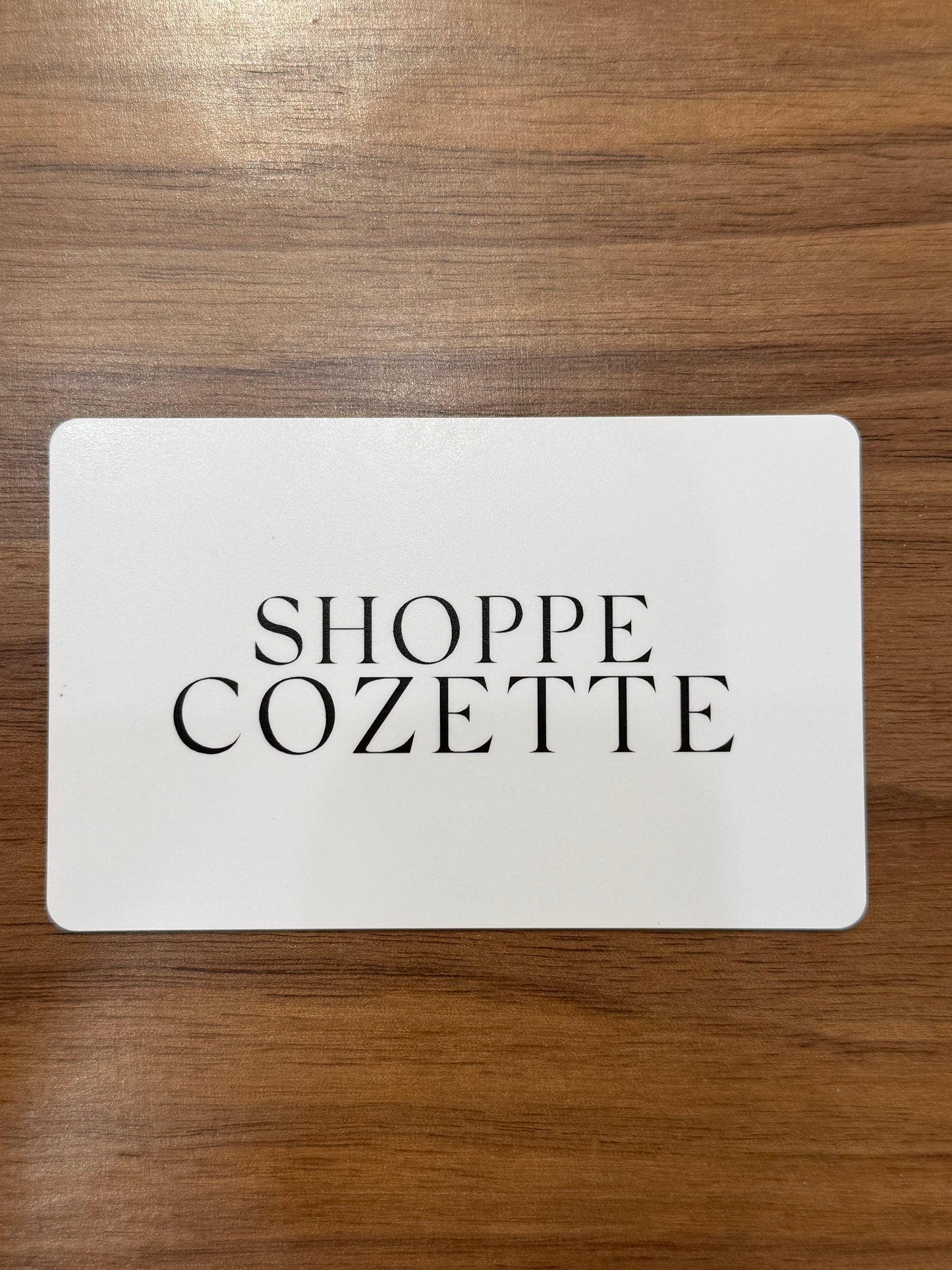 Store Gift Card
