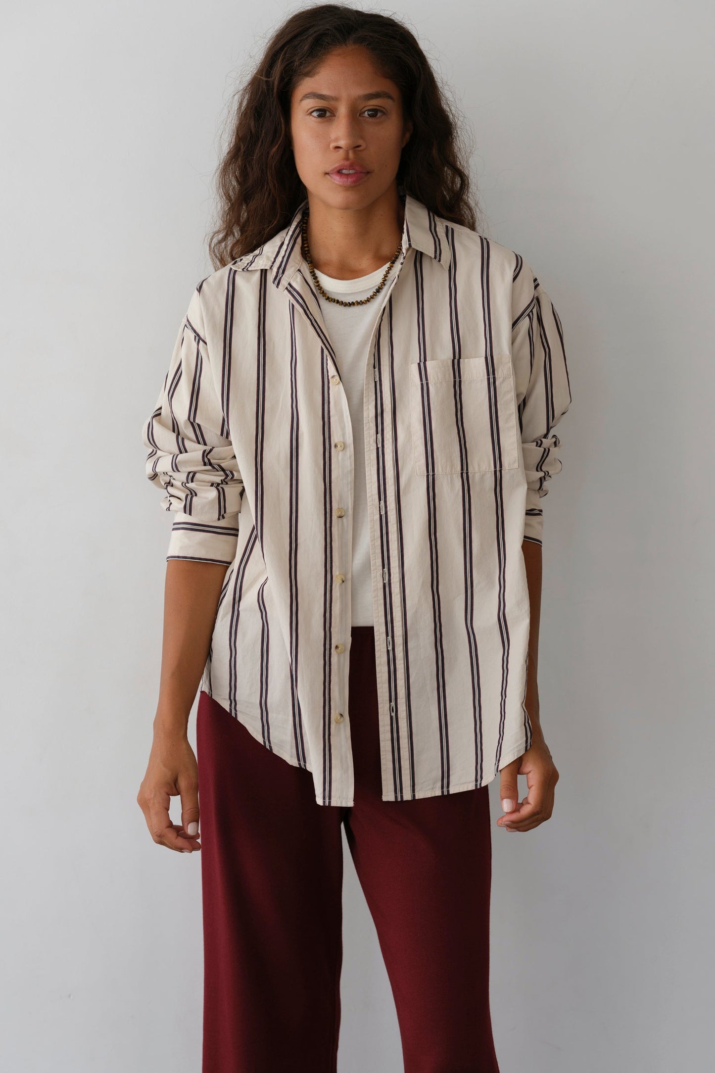 Donni Stripe Pop Shirt