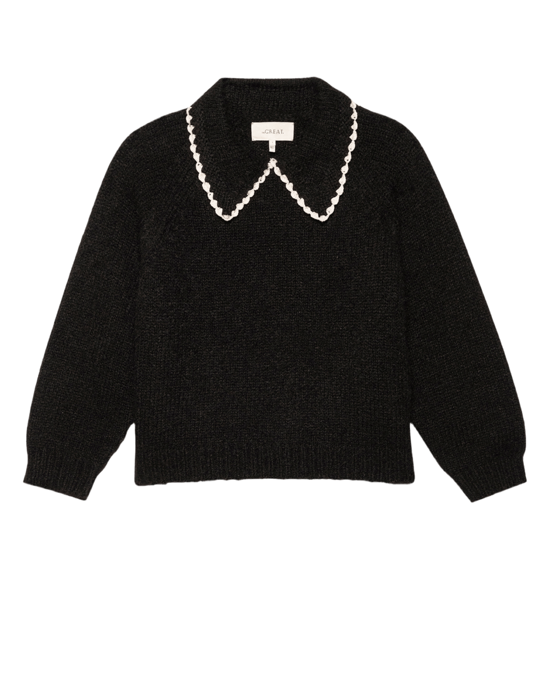 The Great Crochet Collar Pullover