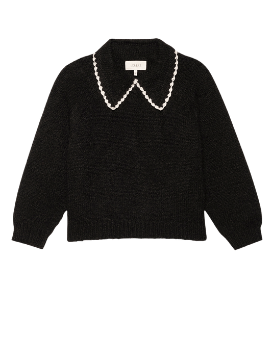 The Great Crochet Collar Pullover