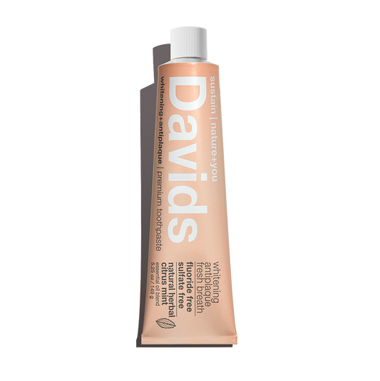Davids premium toothpaste / herbal citrus peppermint