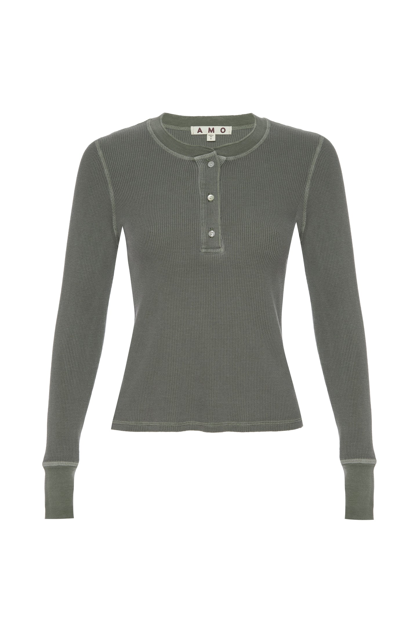 AMO Thermal Henley Tee