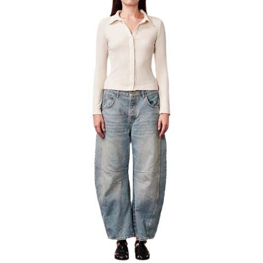 Stateside Ribbed Button Shirt