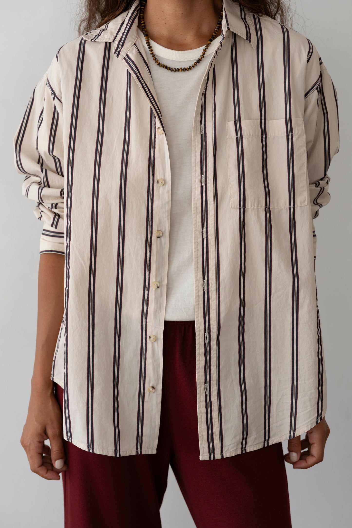 Donni Stripe Pop Shirt