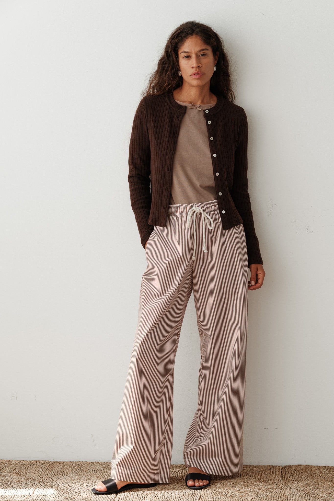 Donni Sweater Rib Cardigan