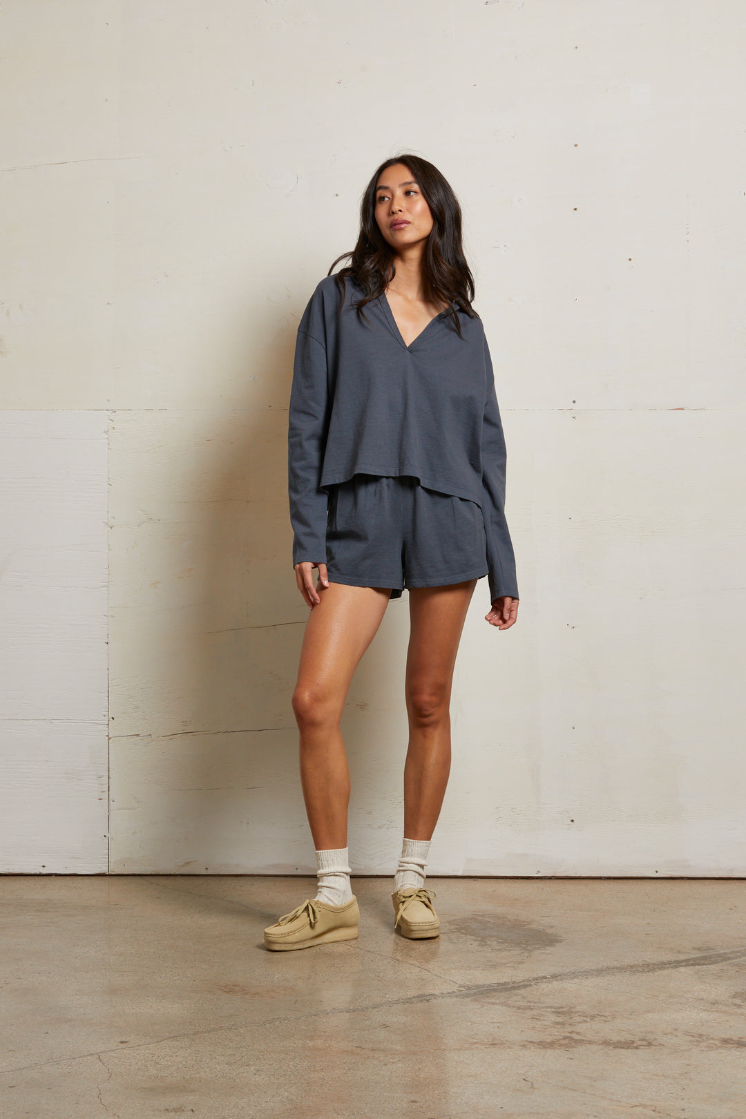 Perfectwhitetee Alison Jersey Top