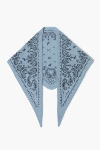 Chan Luu Brushed Triangle Scarf