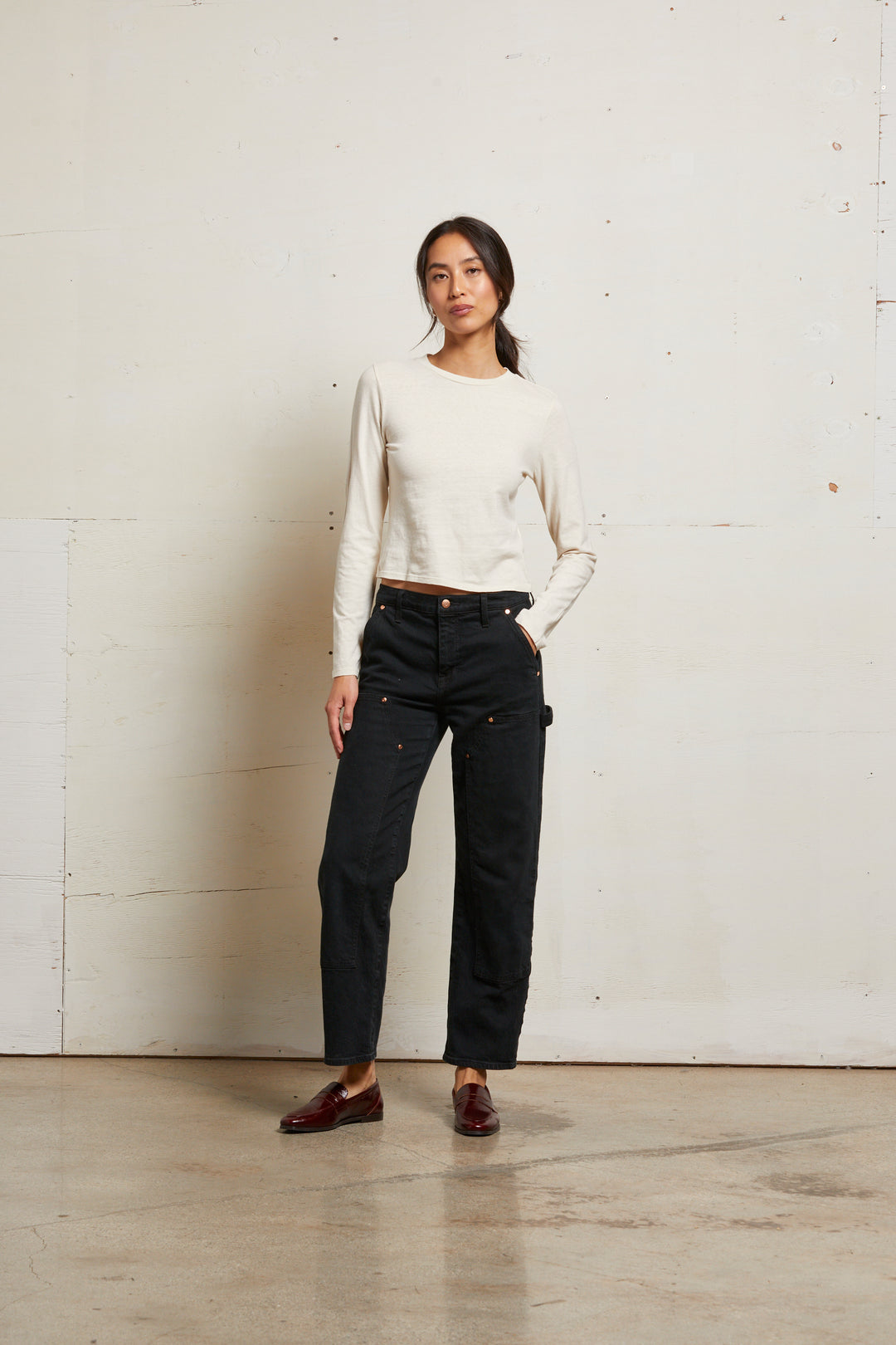 Perfectwhitetee Jamie Long Sleeve