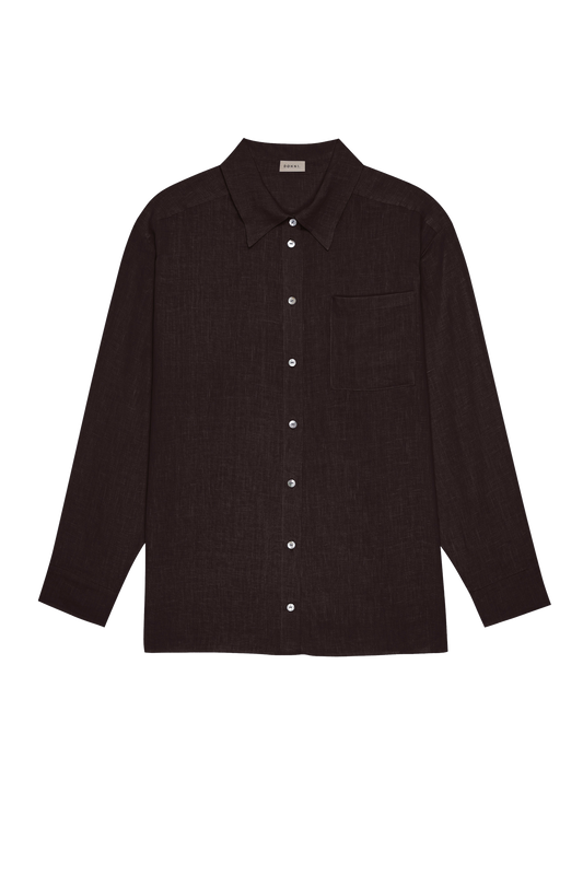 Donni Linen Relaxed Shirt