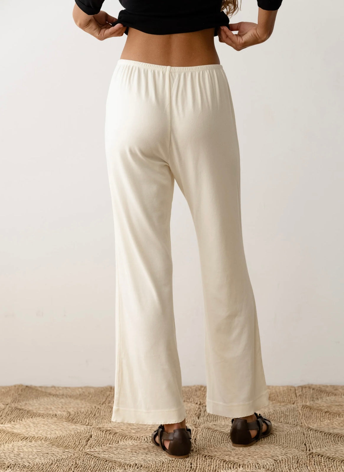 Donni Baby Rib Scallop Pant