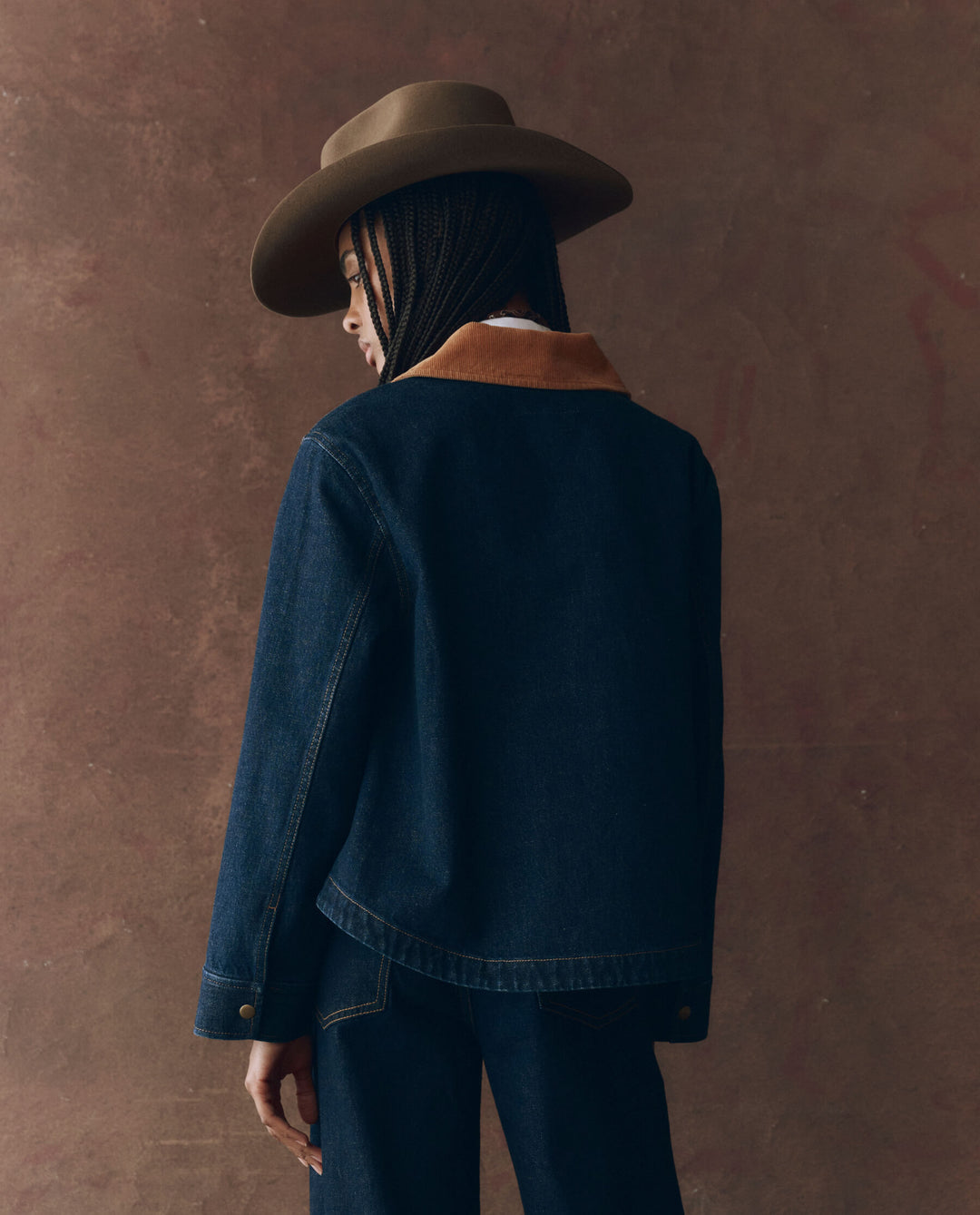The Great Denim Swingy Jacket