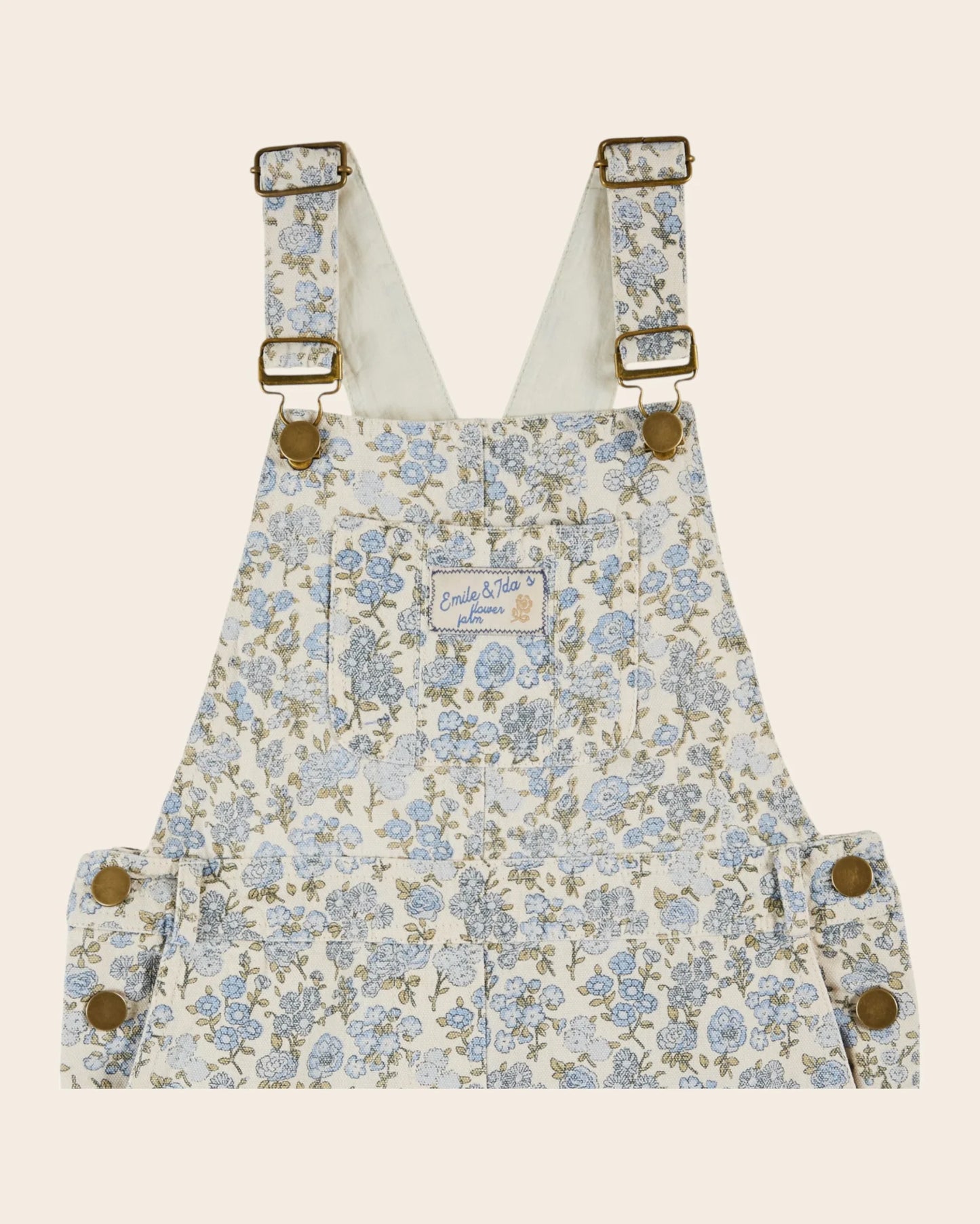 Emile & Ida Floral Overalls