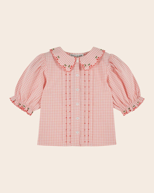 Emile & Ida Gingham Blouse
