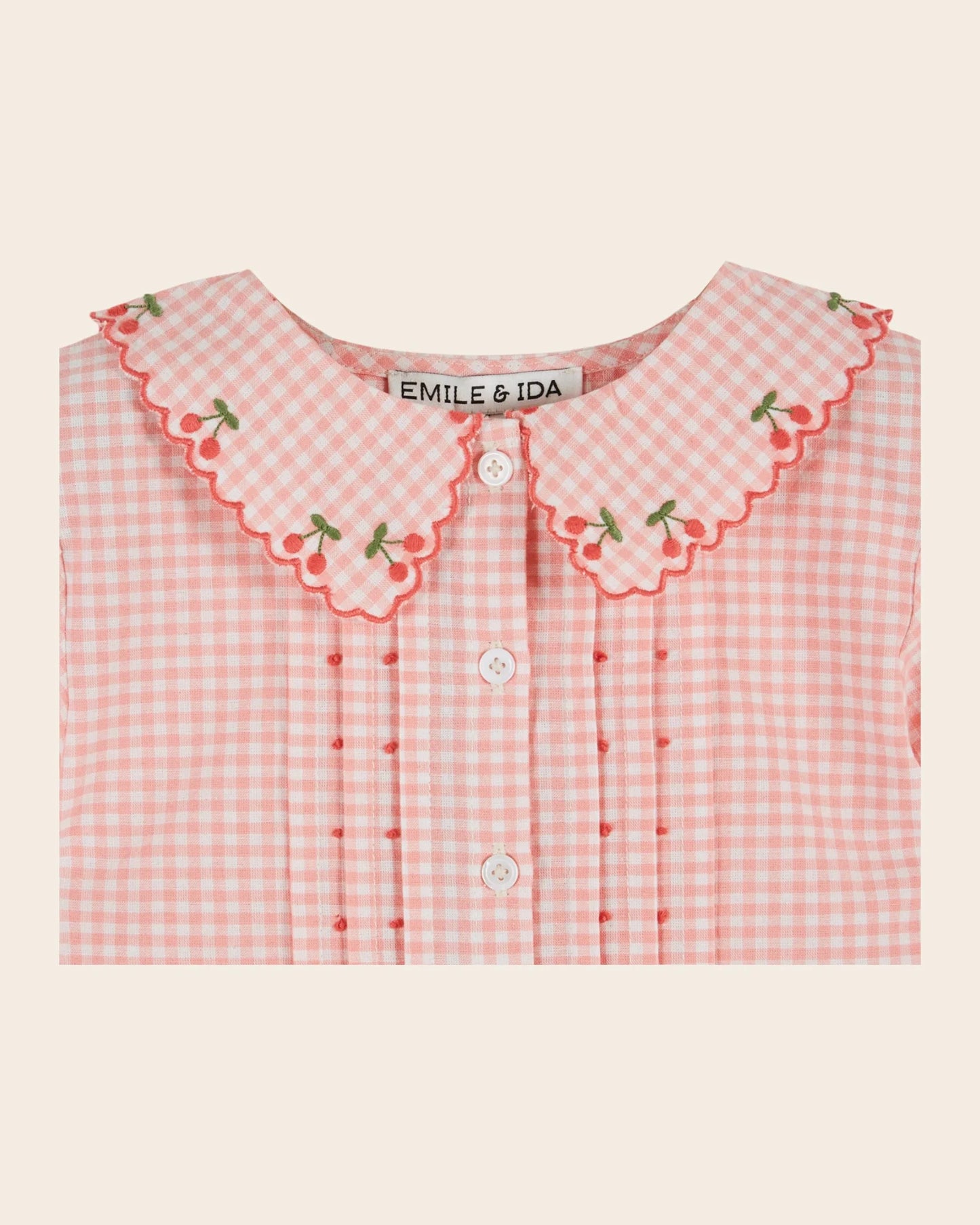 Emile & Ida Gingham Blouse