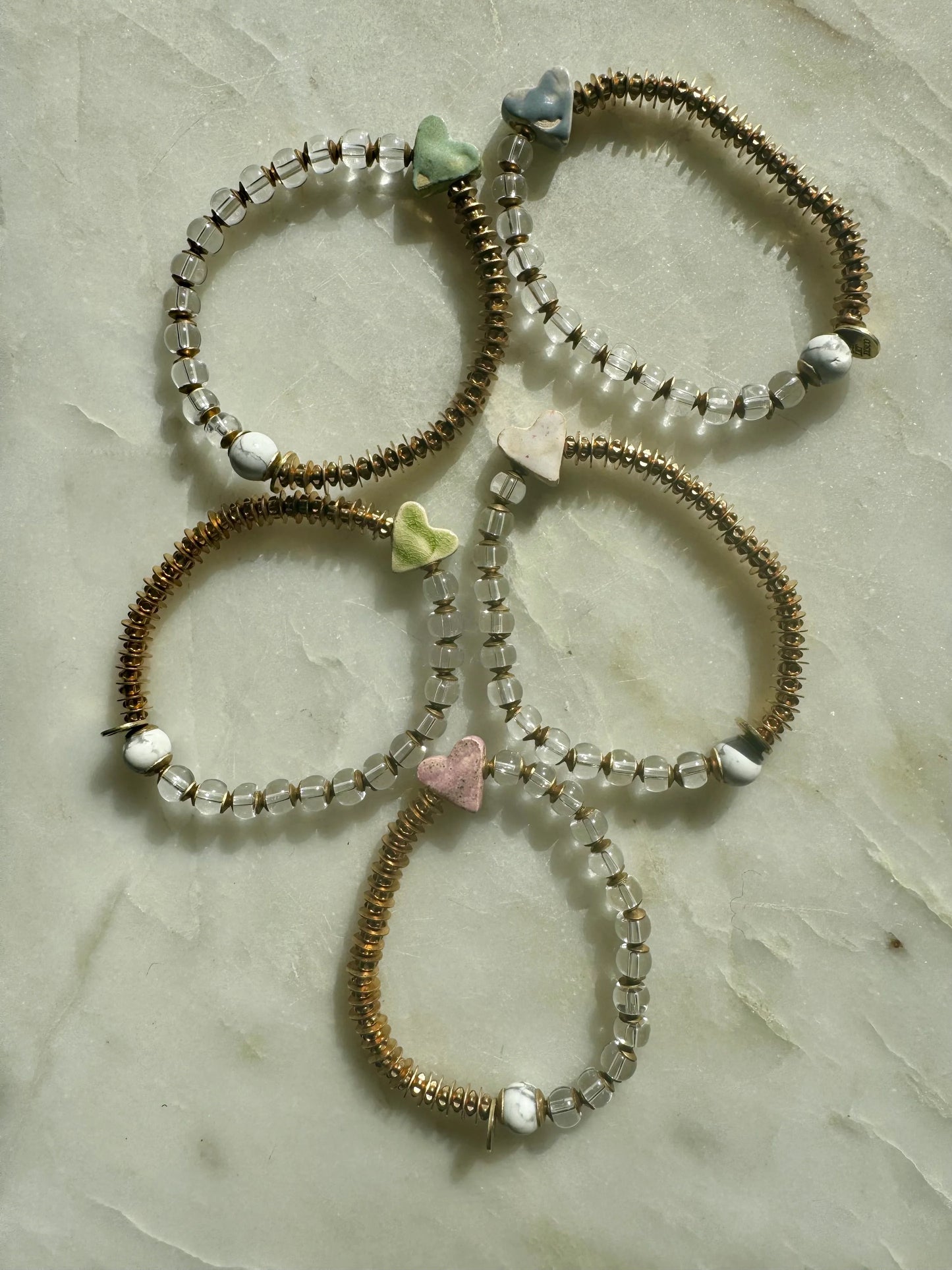 Don’t Let Disco Heart Bracelet