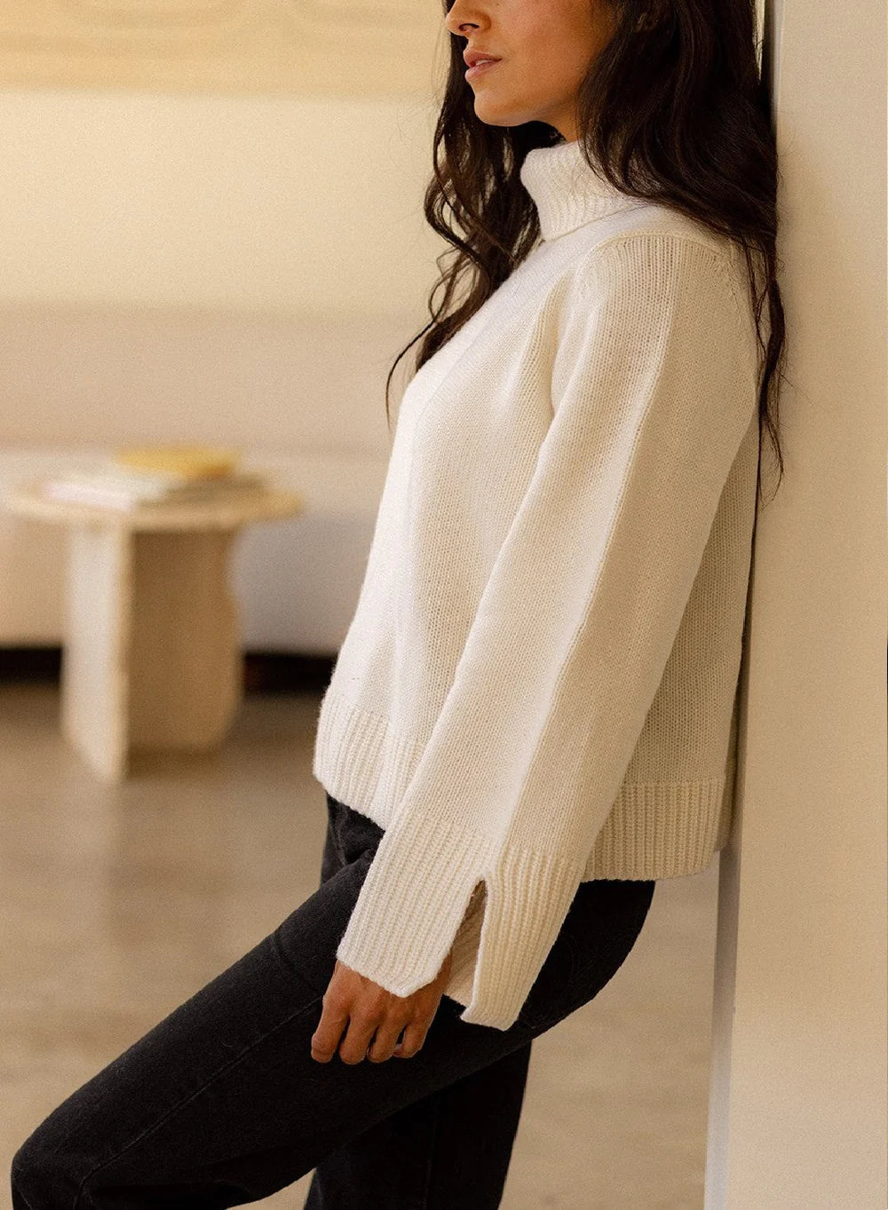 Stateside Cozy Cashmere Blend Turtleneck