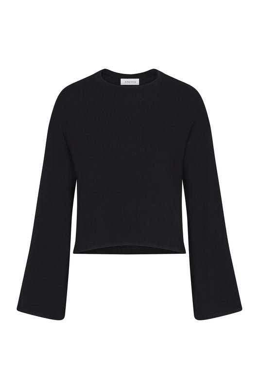 Anemos Bell Sleeve Crop Knit