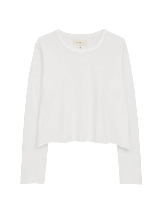 The Great Long Sleeve Crop Tee