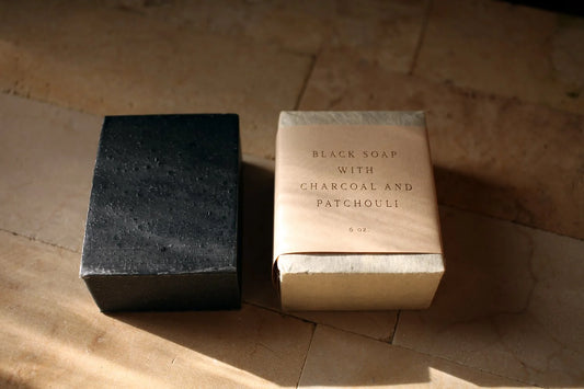 Saipua Black Soap with Charcoal and Patchouli