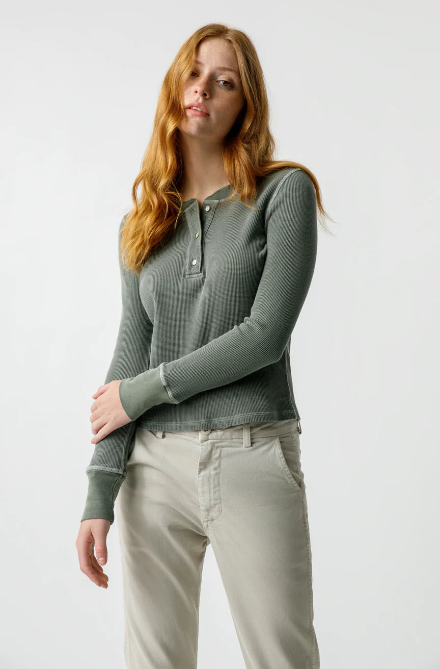 AMO Thermal Henley Tee