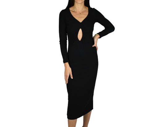 LNA Linora Black Dress
