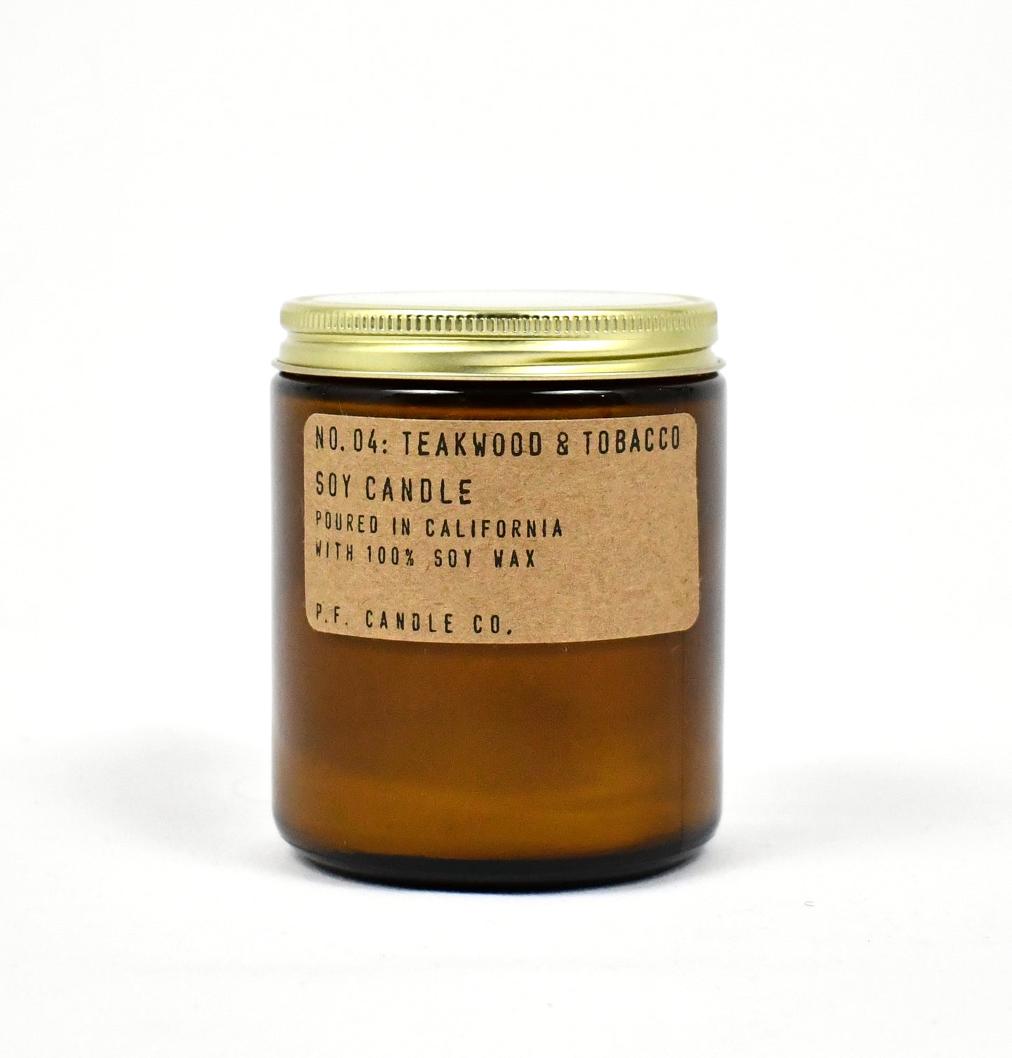 NO. 04: Teakwood & Tobacco Soy Candle