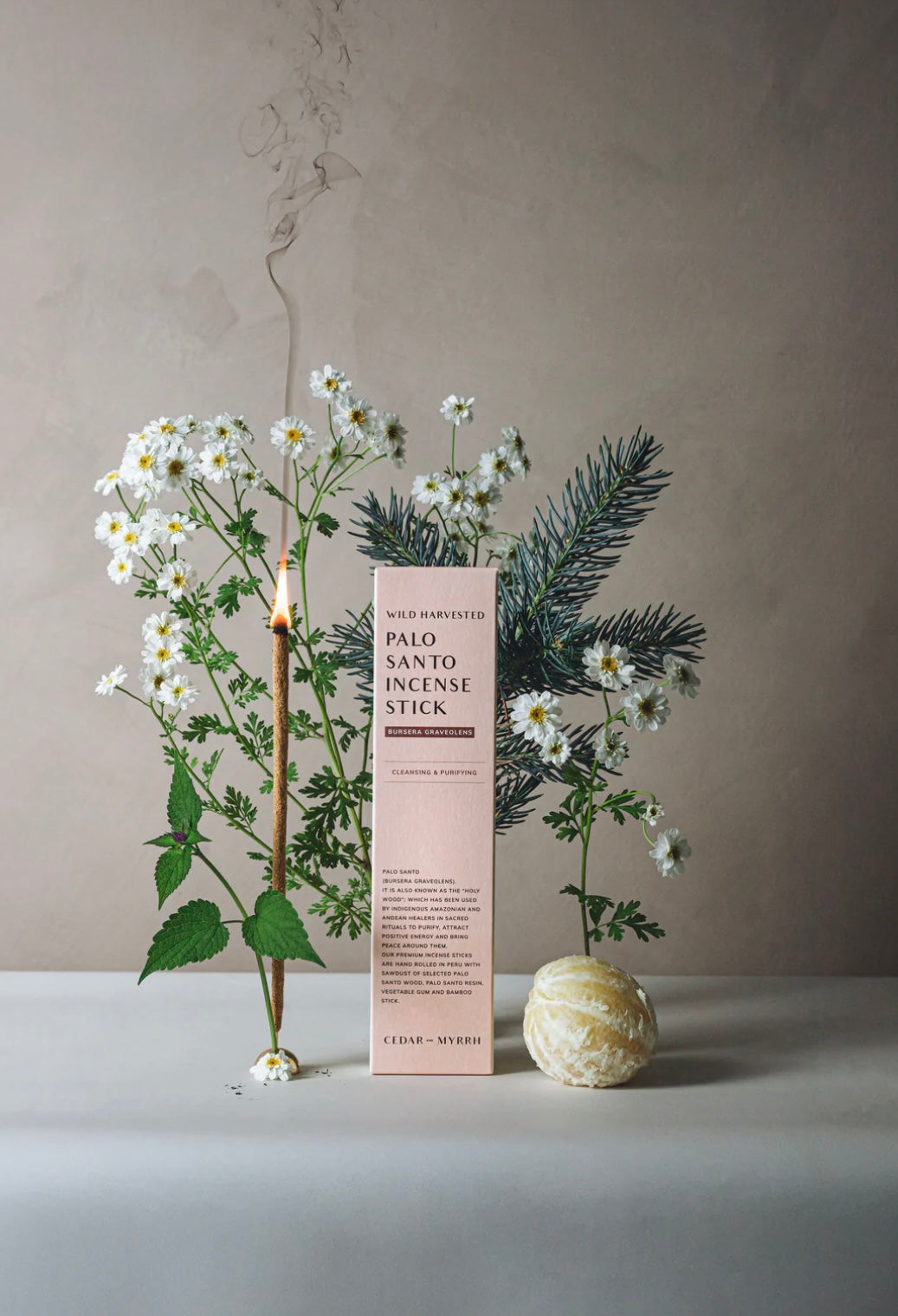 Hand Rolled Palo Santo Incense Sticks