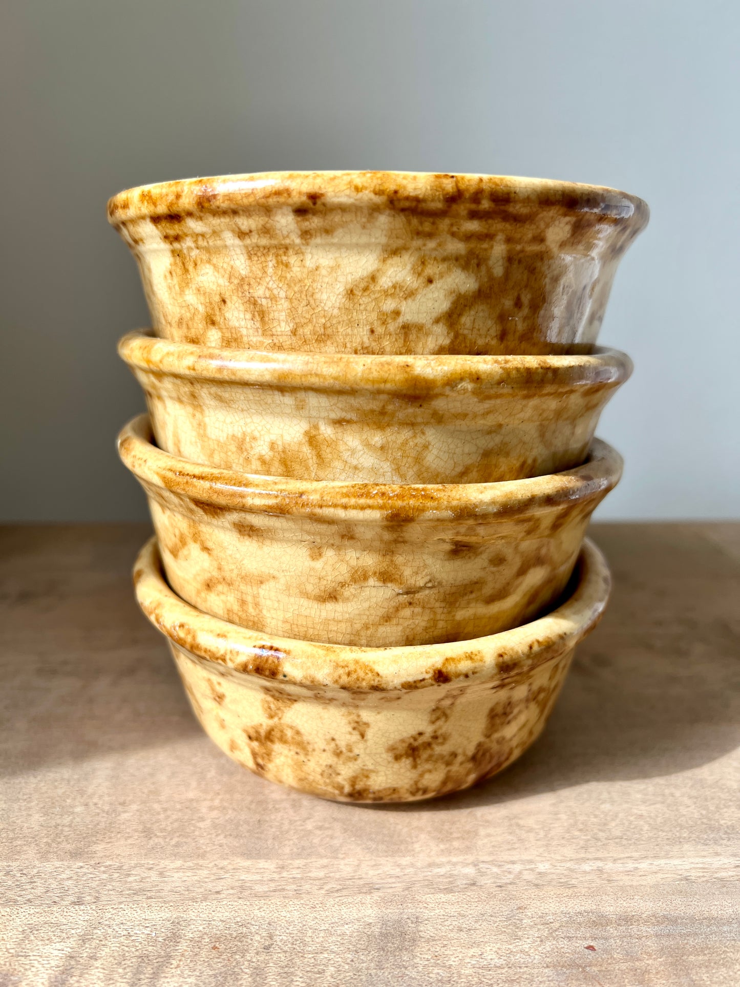 Vintage Spongeware Bowls