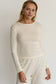 Donni Pointelle Long Sleeve