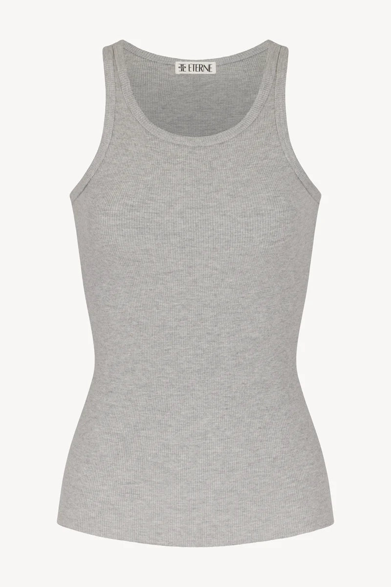 Eterne High Neck Fitted Tank