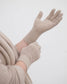 Baserange cashmere Ribbed Gloves