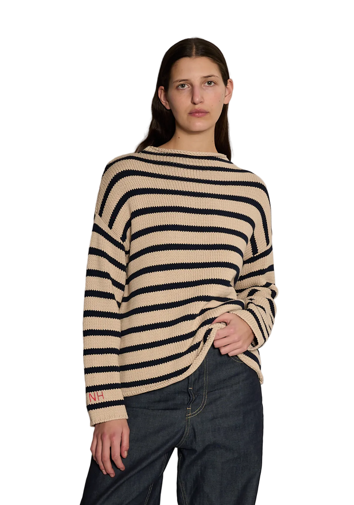 Demylee Lamis Striped Sweater