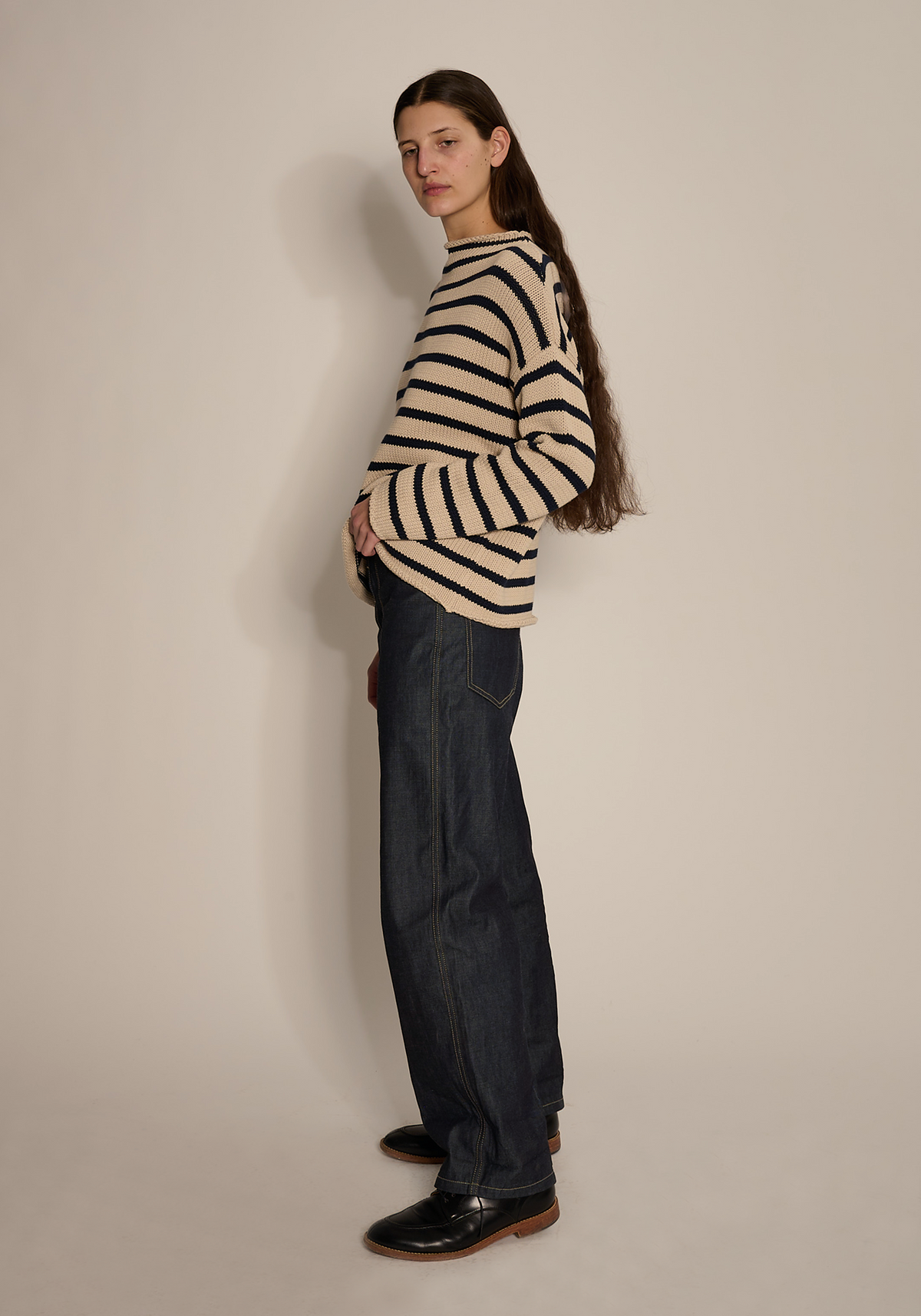 Demylee Lamis Striped Sweater