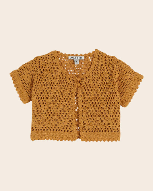 Emile & Ida Crochet Cardigan