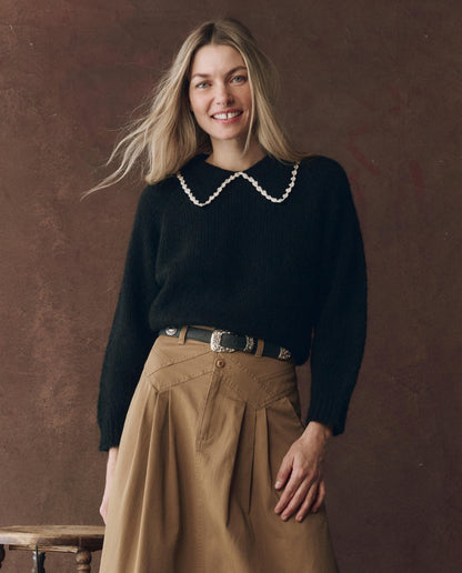 The Great Crochet Collar Pullover