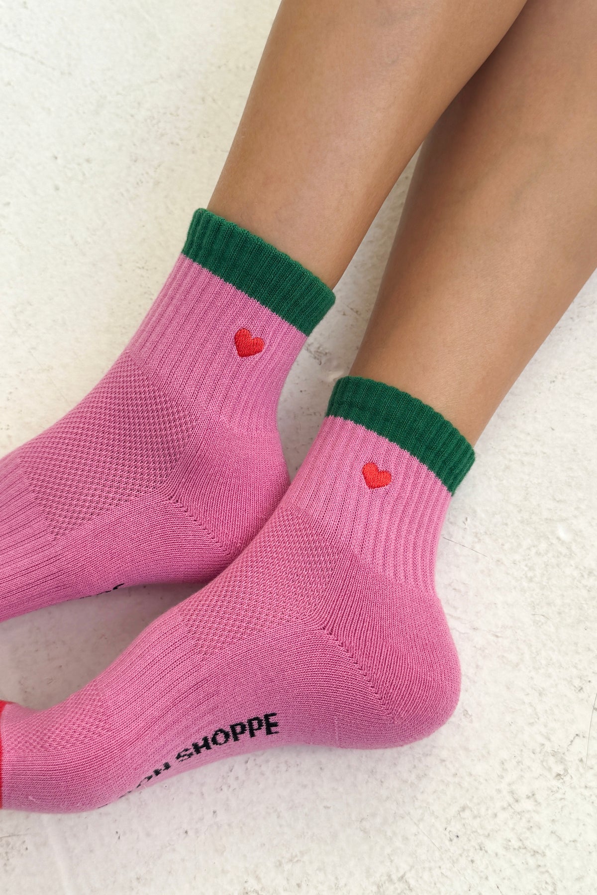 Le Bon Shoppe Girlfriend Heart Sock