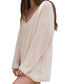 Honest Cotton V-Neck Tunic Sweater