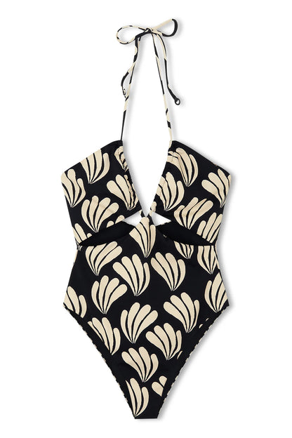 Zulu & Zephyr Palm Cut-Out One Piece