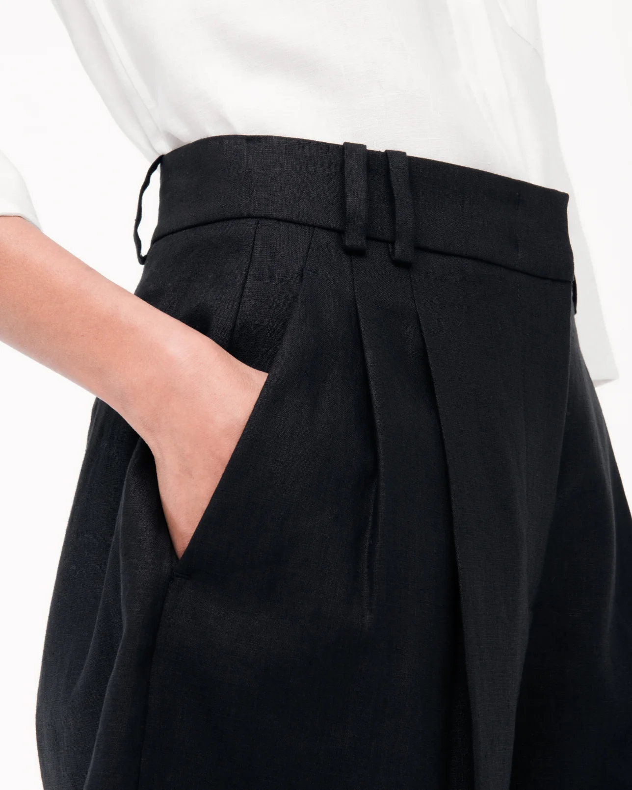 Another Tomorrow Linen Short