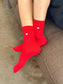 Le Bon Shoppe Embroidered Hearts
